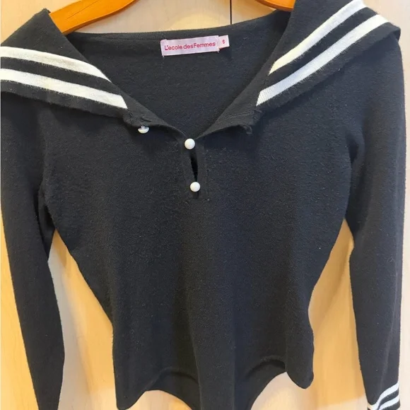 Black Sailor Bodysuit - Picture 7 of 7